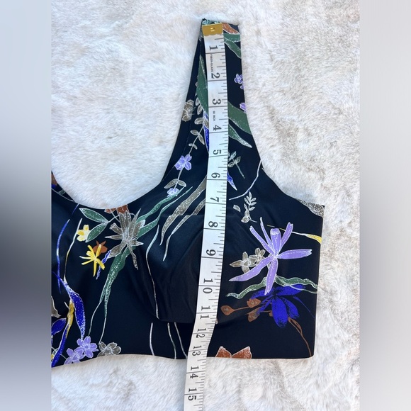 Knix Luxelift Wireless Night Garden Floral Black Bra Size XXL+ - Picture 5 of 6